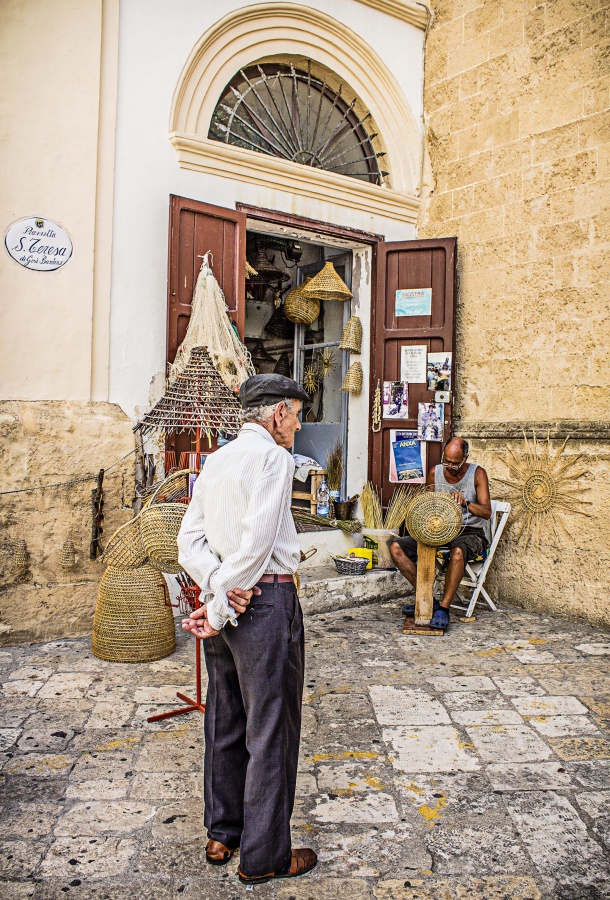 "El jubilado y el artesano" de Angel De Pascalis