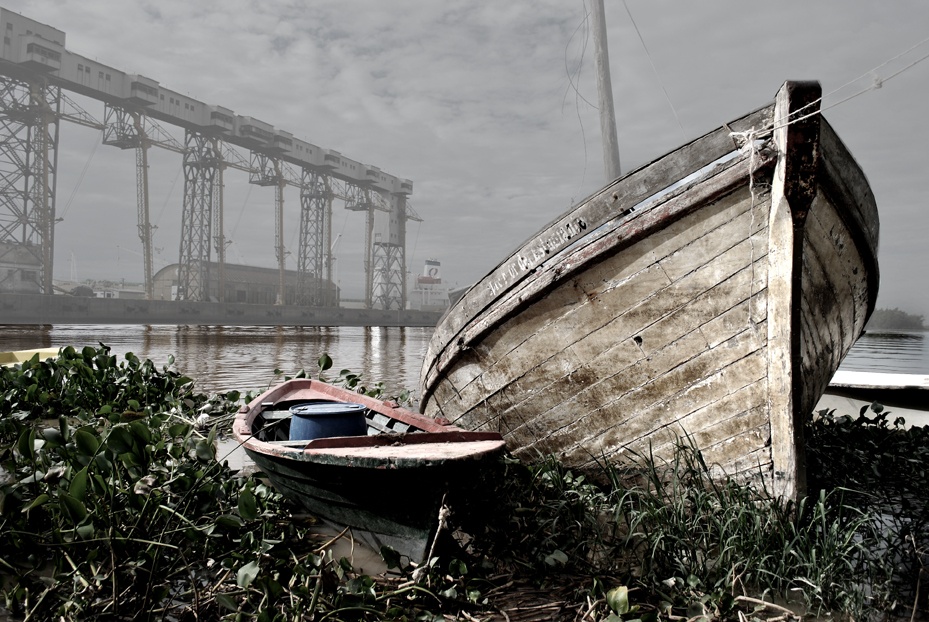 "Abandono" de Hugo Carballo (oxido)