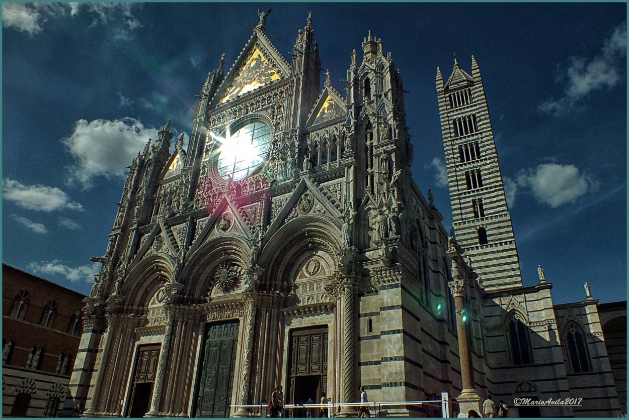 "catedral de siena /italia" de Mario Edgardo Avila