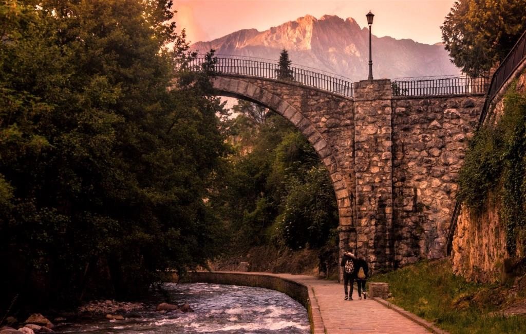 "Atardecer en Cangas" de Gabriela Garcia Lanza