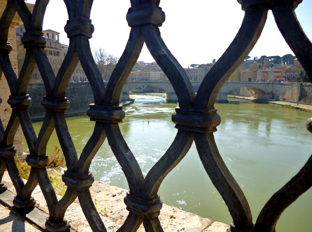 "Roma desde el Tiber." de Carlos E. Wydler