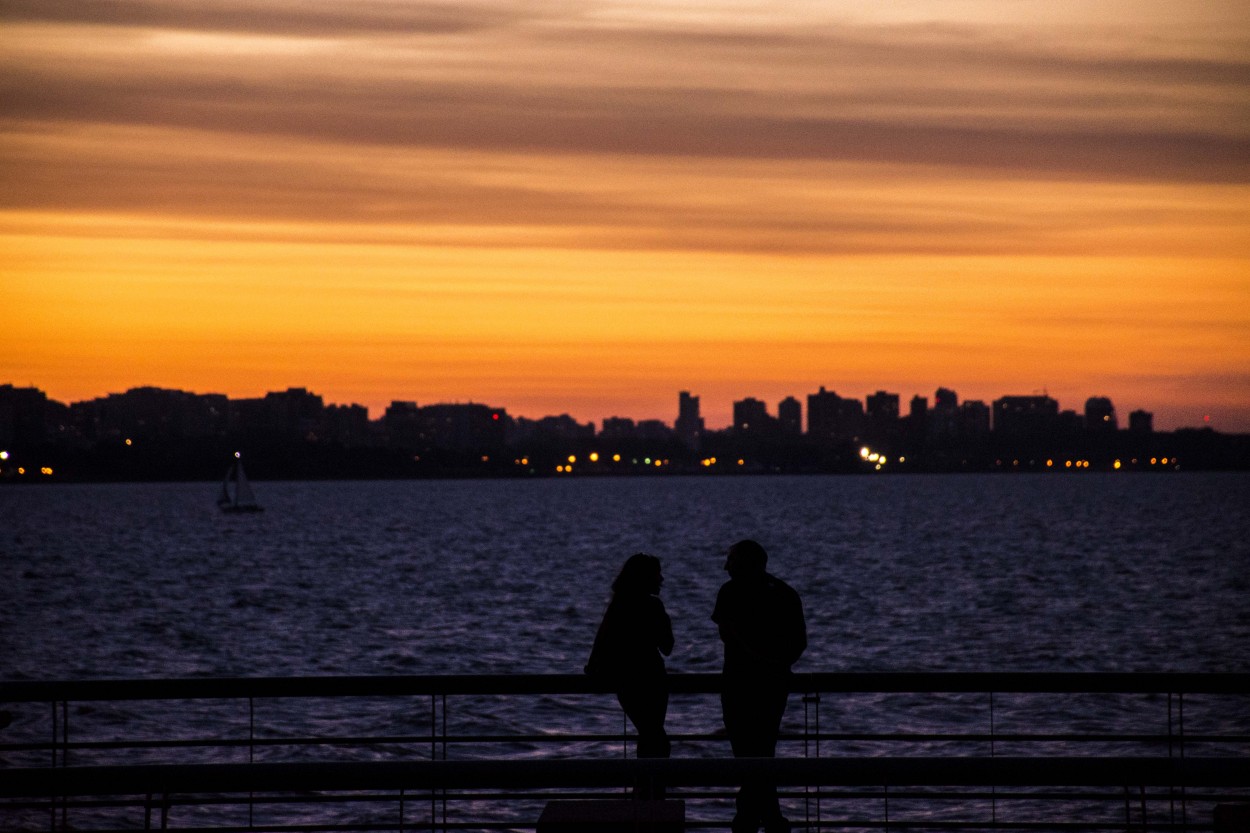 "Romntico atardecer" de Osiris Mart