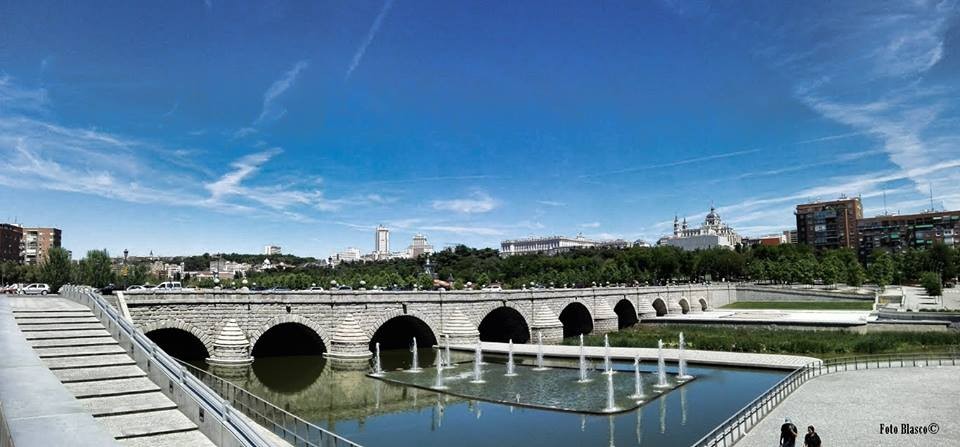 "Madrid desde el Manzanares" de Luis Blasco Martin