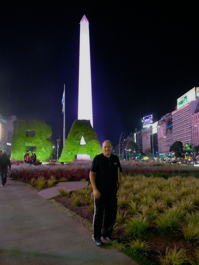 "BA y el obelisco" de Juan Fco. Fernndez