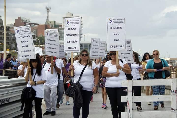 "Marcha ni una menos" de Sabrina Durn