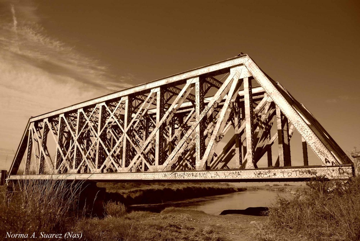 "puente ferroviario" de Norma Suarez