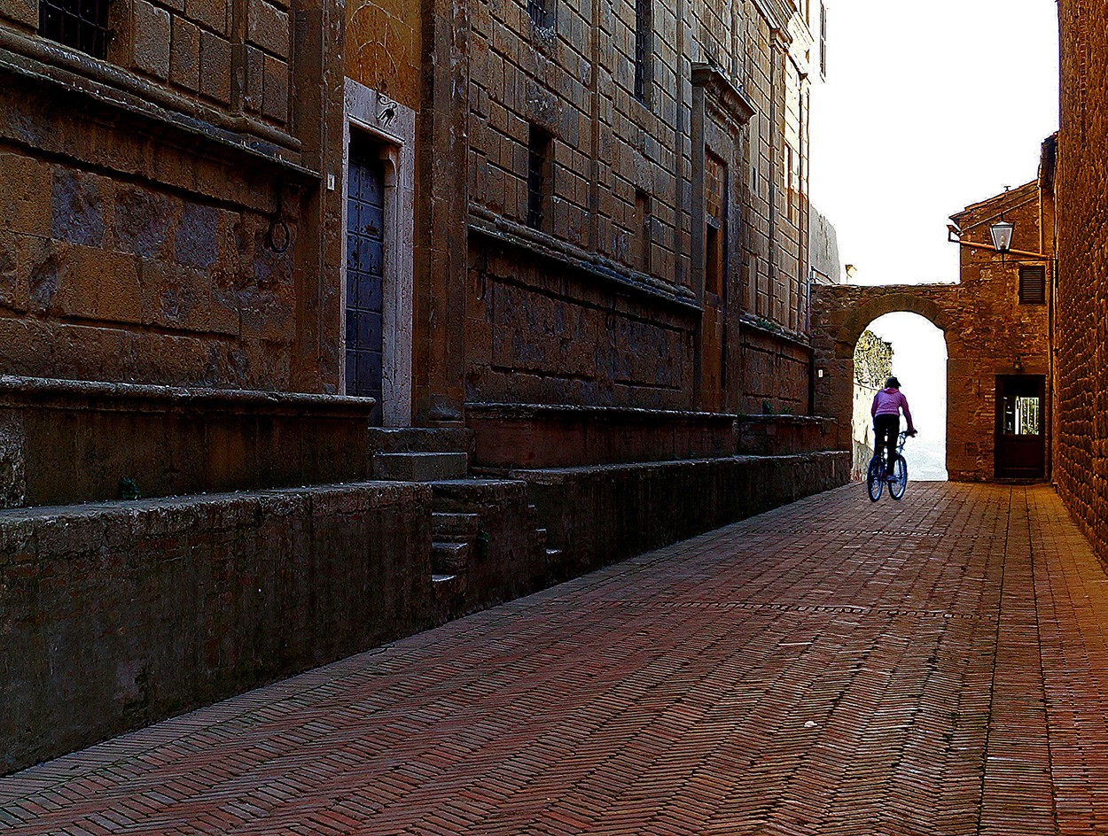 "Atardecer en Pienza." de Gerardo Saint Martn