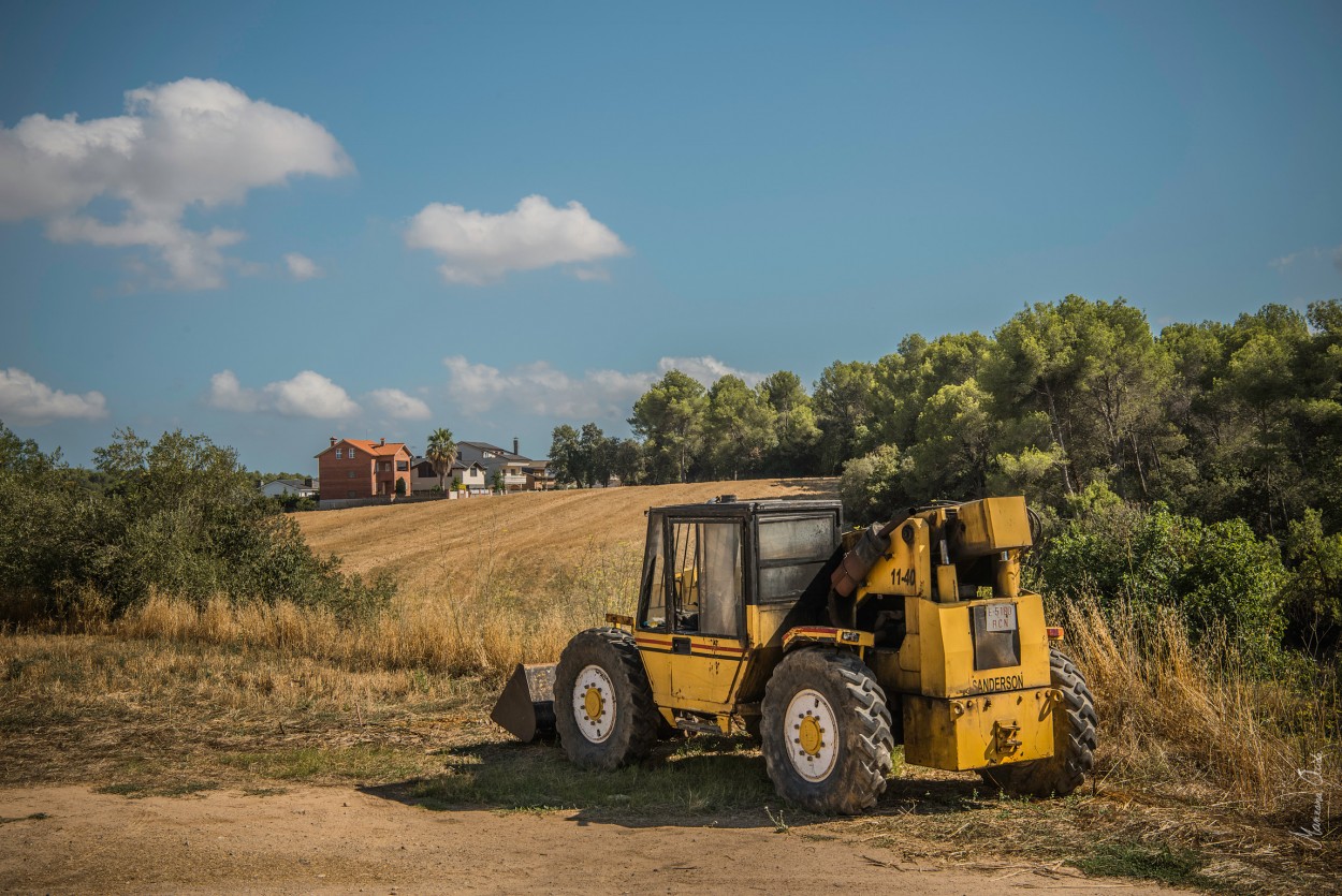 "Tractor Amarillo..." de Carmen Esteban