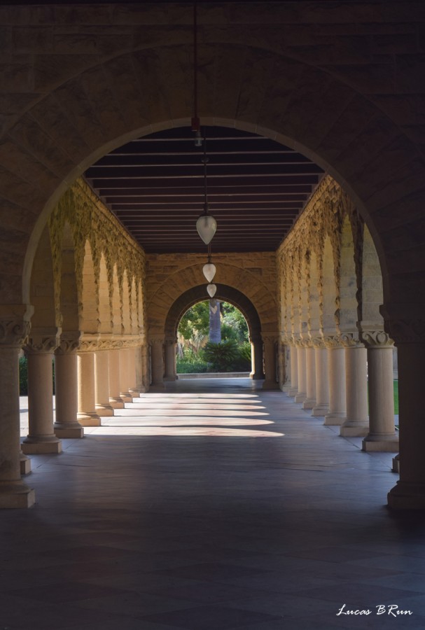 "Camino al patio del fondo" de Lucas Brun