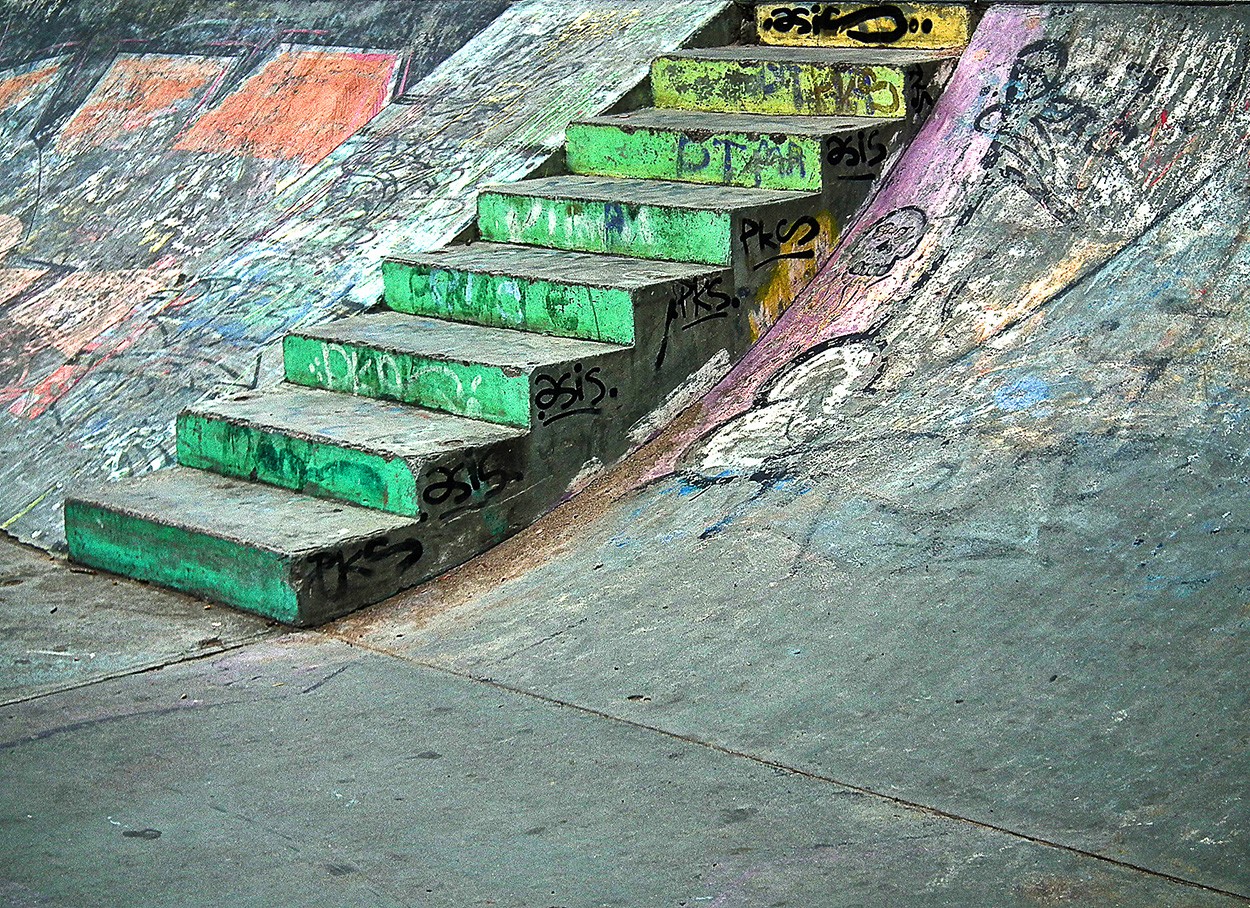 "Bolufoteando en el Skatepark vaco" de Gerardo Saint Martn