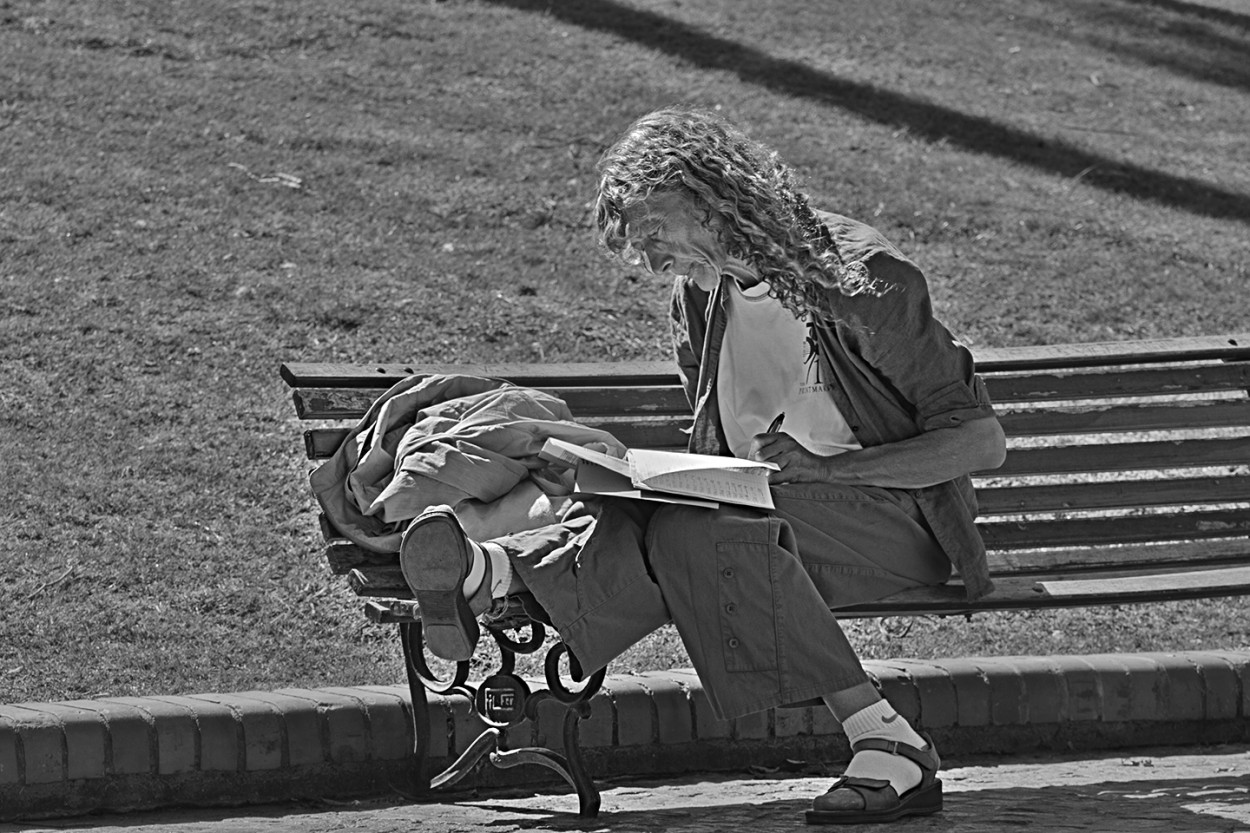 "En la plaza" de Carlos Gianoli