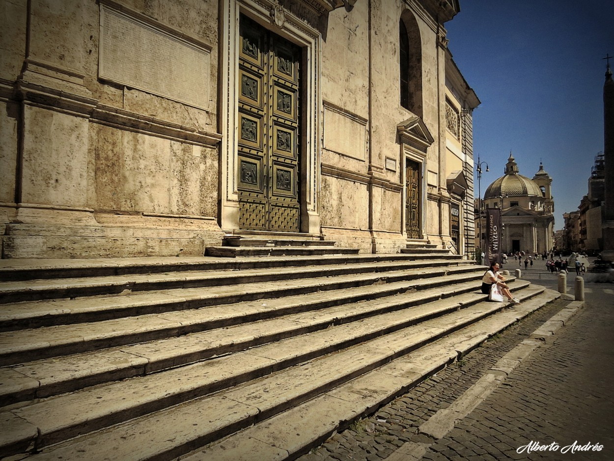 "La Ragazza di Piazza del Popolo" de Alberto Andrs Melo