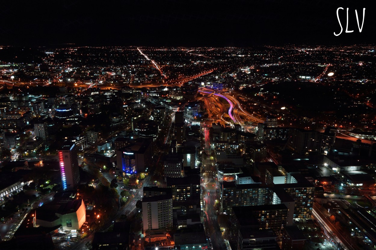 "Luces de la ciudad...Auckland" de Sergio Valdez