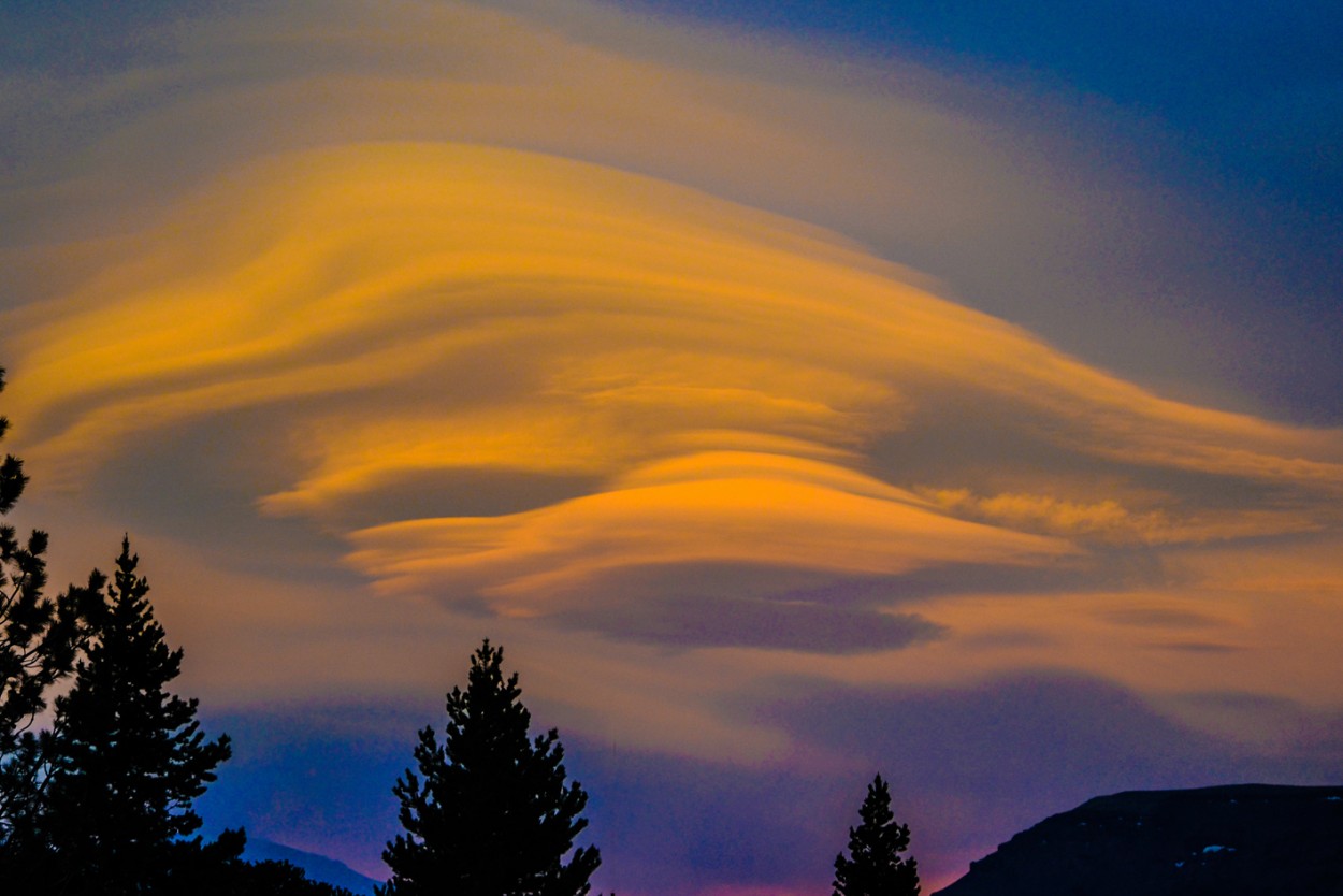 "Nubes lenticulares" de Eduardo Jorge Pompei