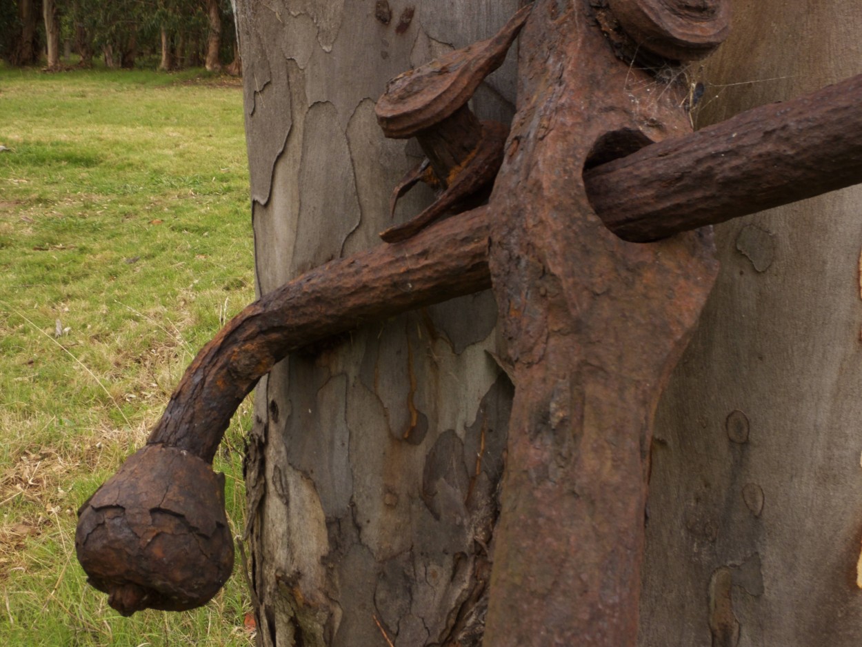 "Hierros oxidados" de Juan Fco. Fernndez