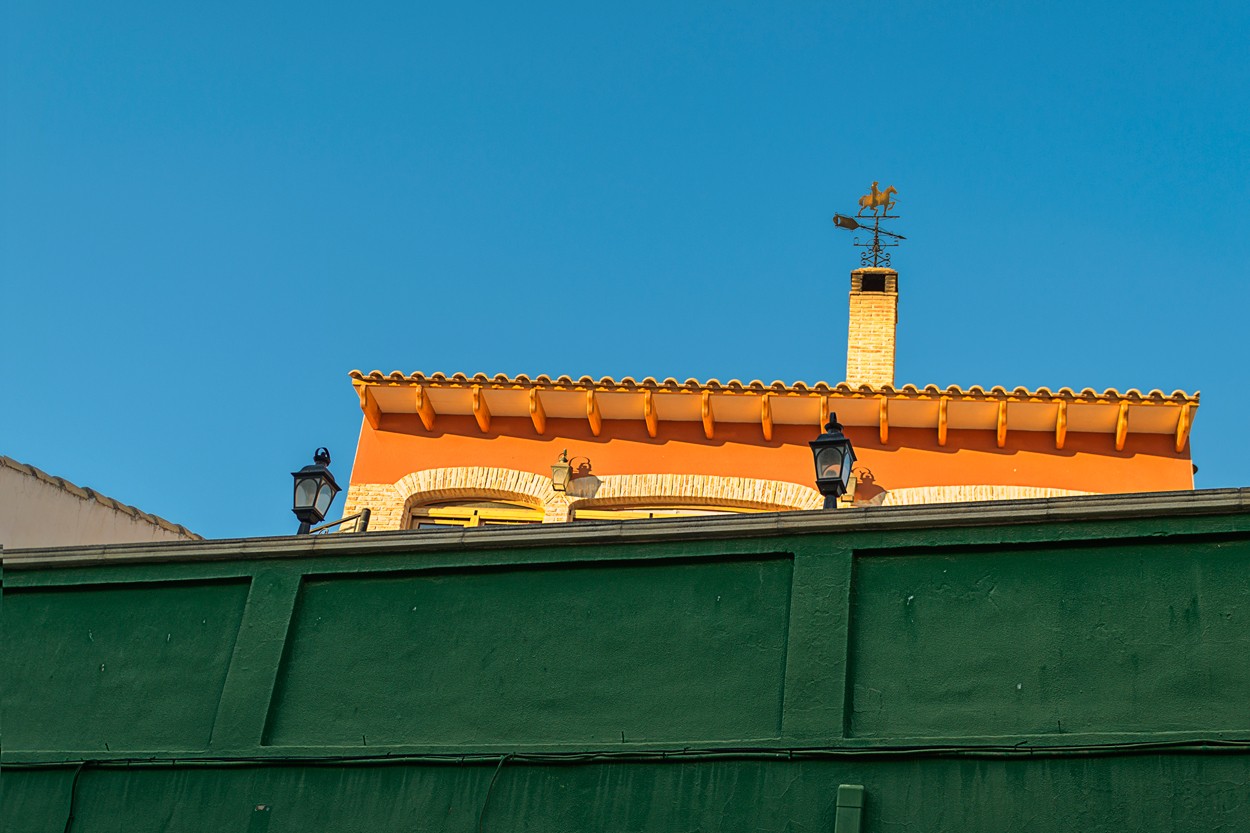 "Azul,naranja y verde" de Francisco Jos Cerd Ortiz