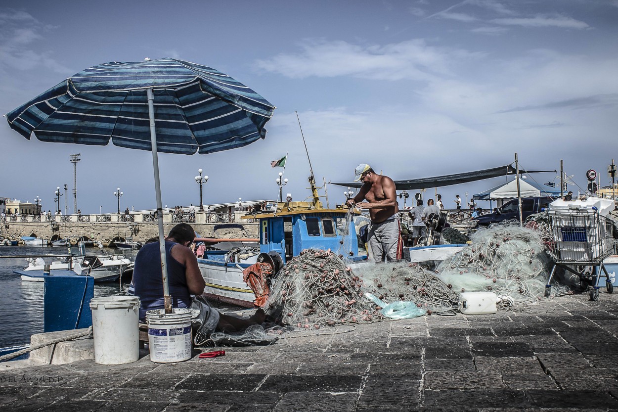 "En el puerto" de Angel De Pascalis