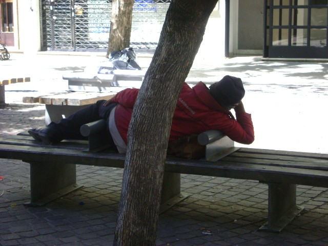 "siesta callejera" de Eduardo Garcia Valsi