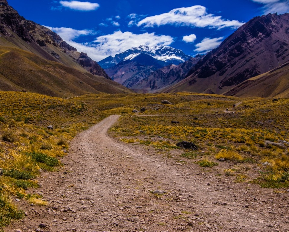 "Sendero del Aconcagua" de Edgar Ratto