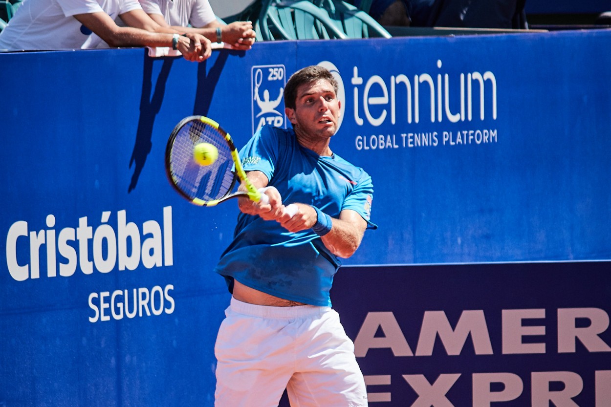 "Federico Delbonis, Argentina Open 2018" de Emiliano Vega