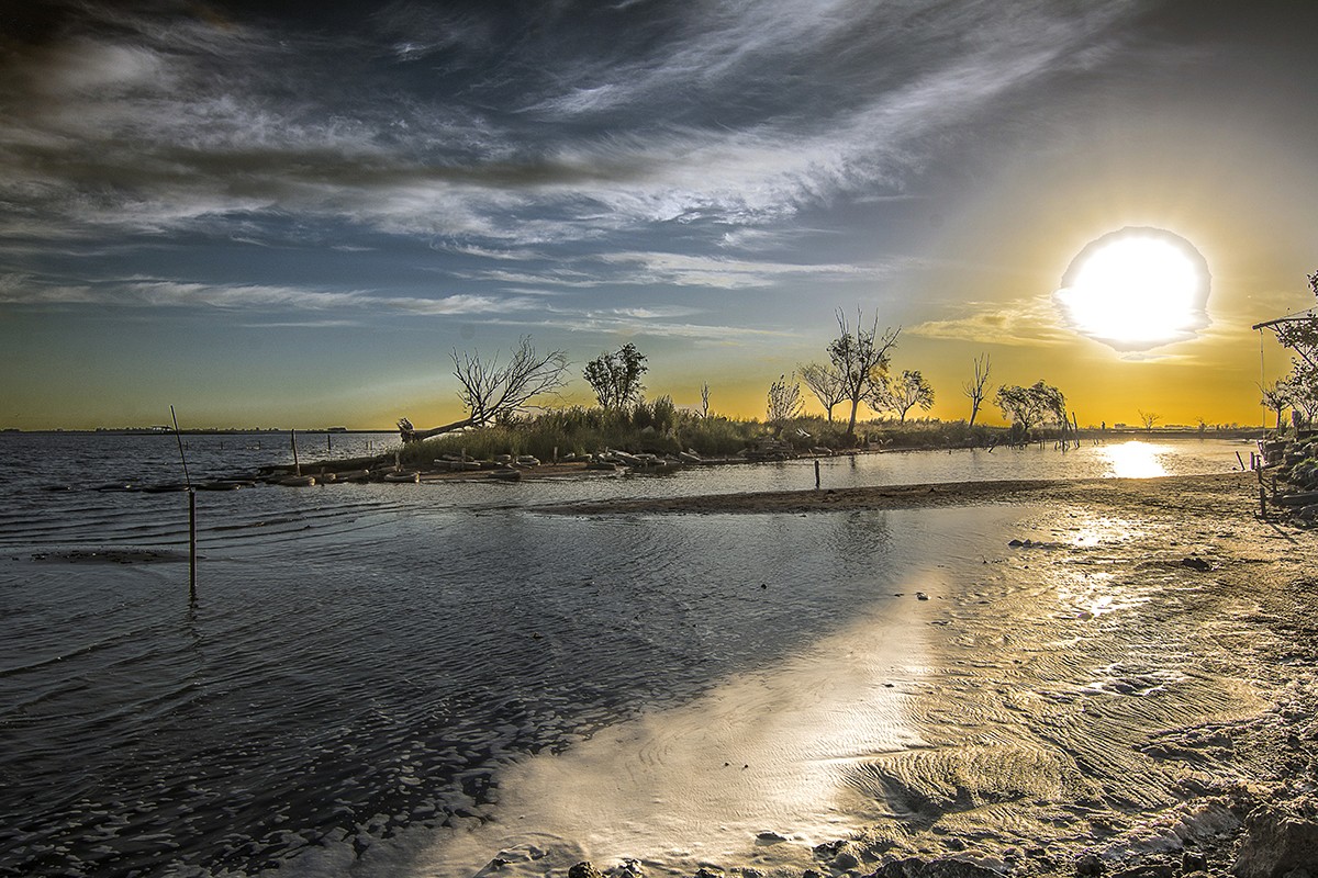 "Atardecer en el lago" de Jos Jess Rebert