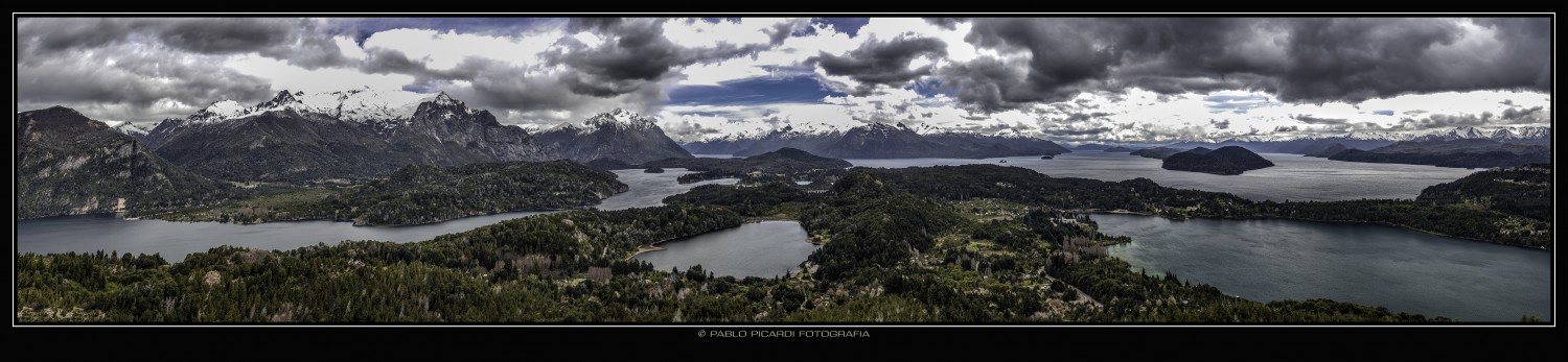 "Bariloche desde El Campanario" de Pablo Picardi