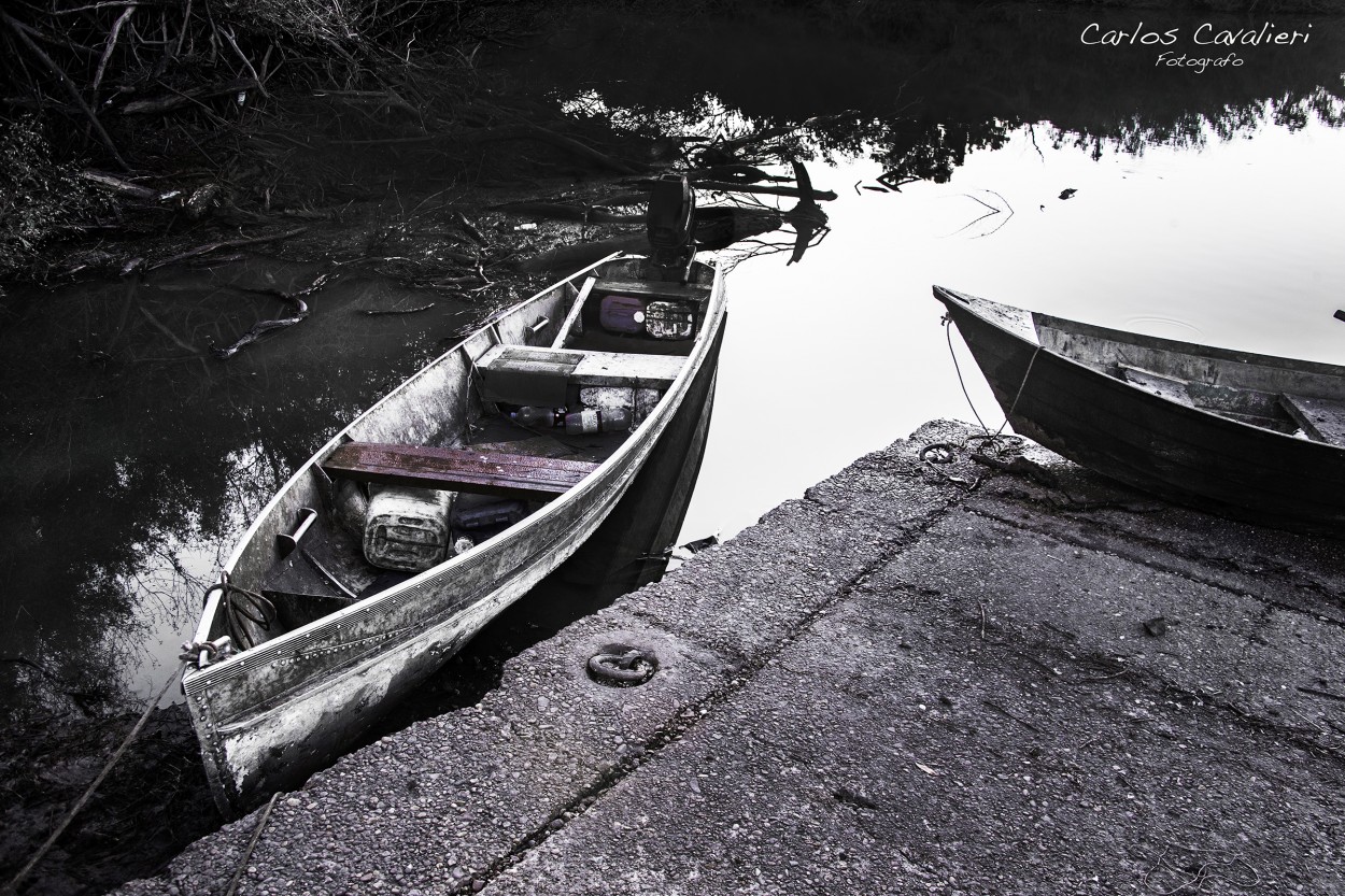 "A la espera de los pescadores" de Carlos Cavalieri