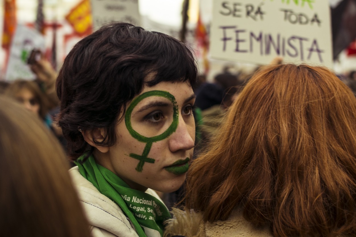 "Aborto legal" de Ale Bustos