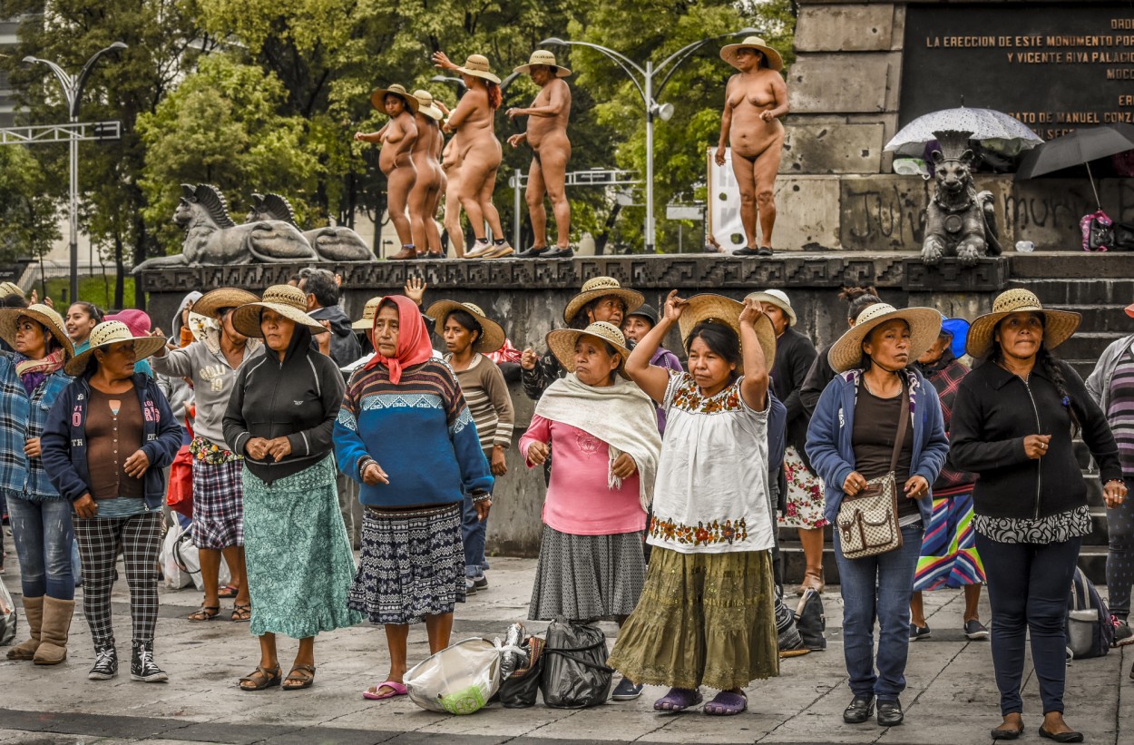 "Protesta Campesina" de Daniel Enrique Silva