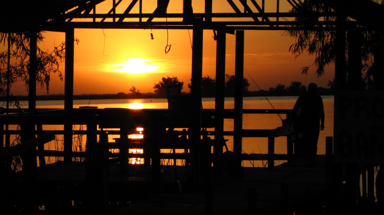 "Atardecer en la Isla" de Fernando Robledo