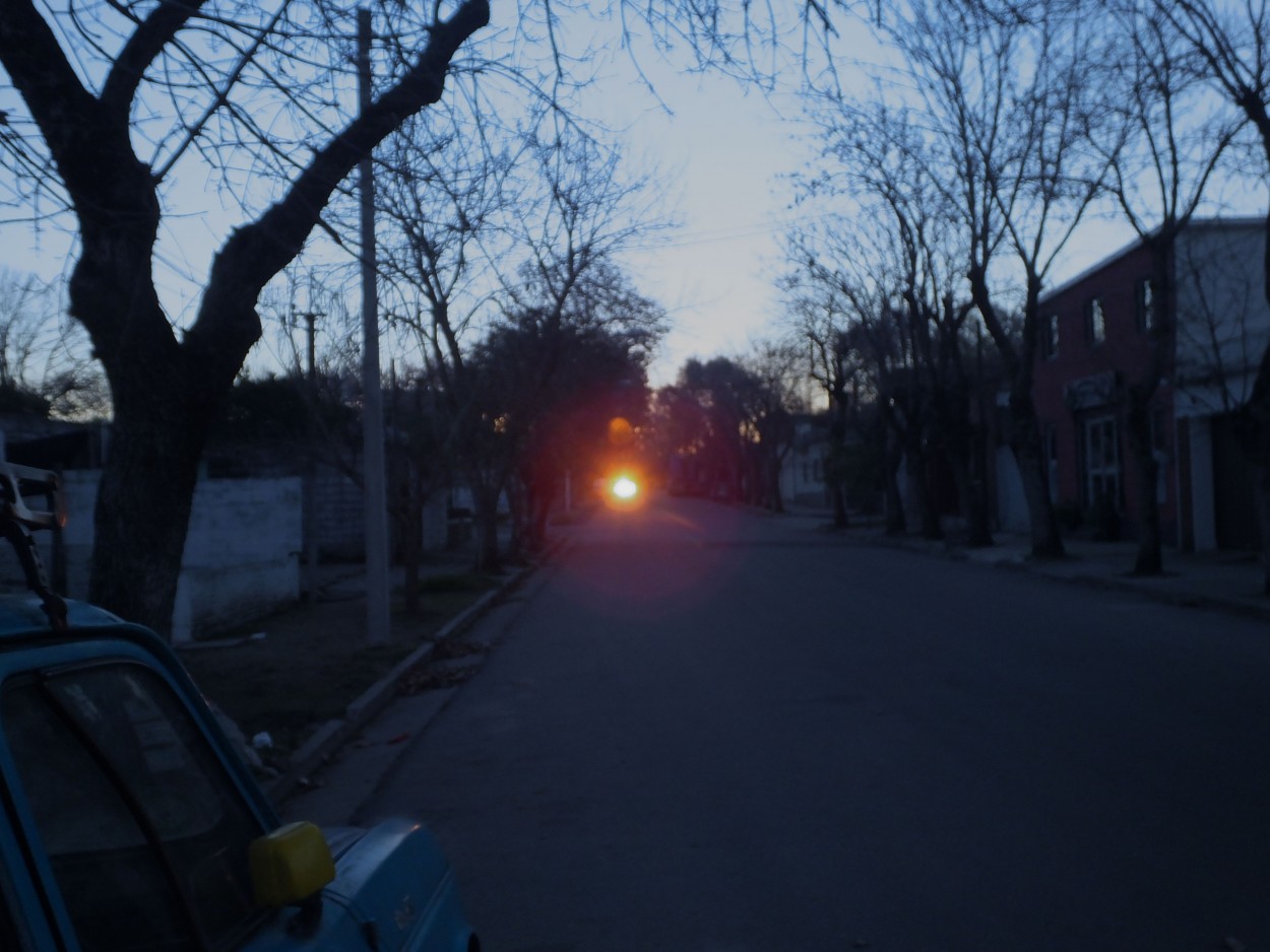 "Atardecer en mi calle (1)" de Juan Fco. Fernndez