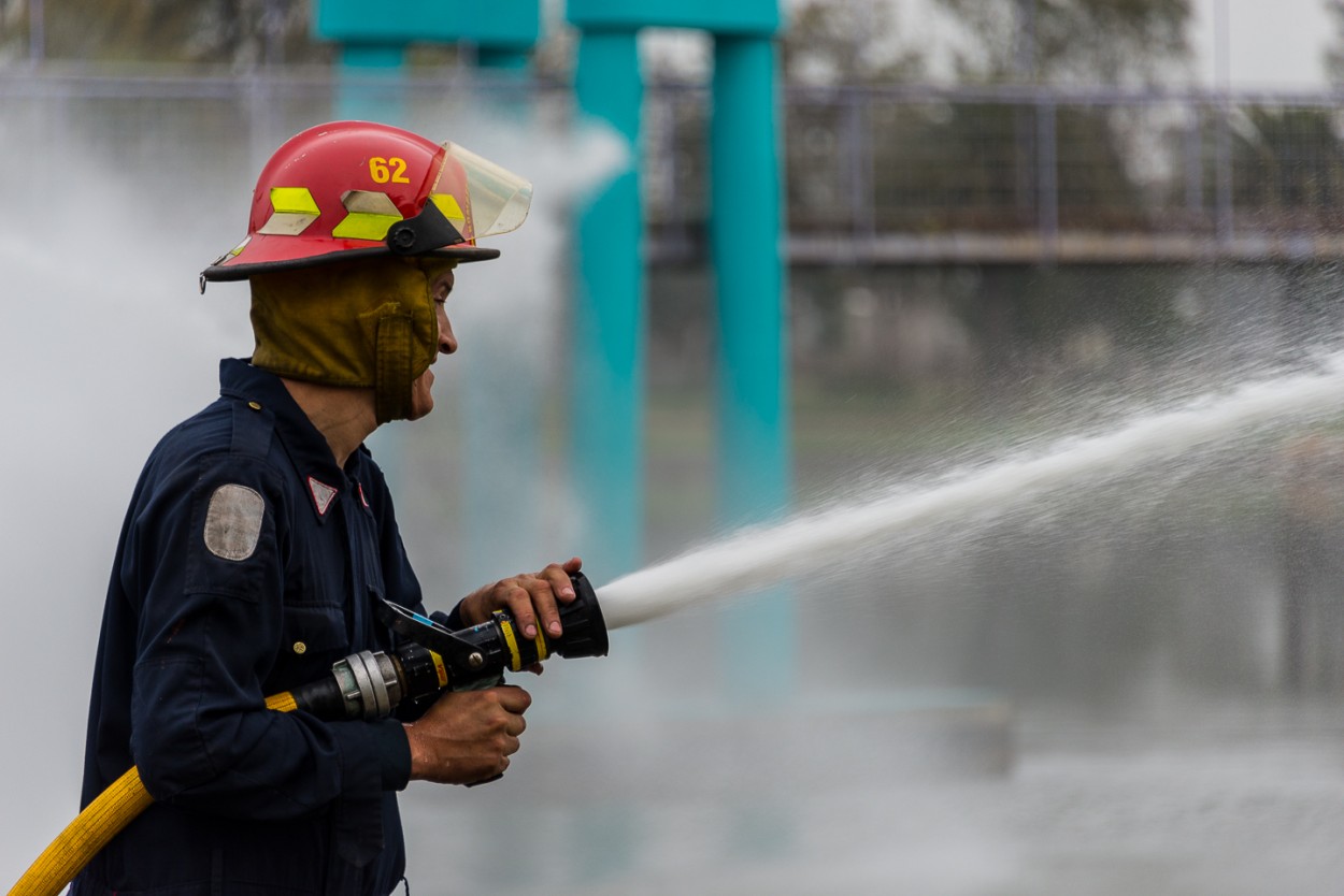 "El bombero" de Fernando Valdez Vazquez