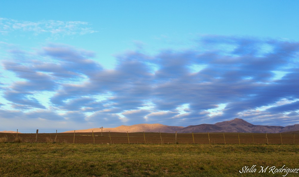 "` Cielo invernal sobre el tres picos `" de Stella Maris Rodriguez