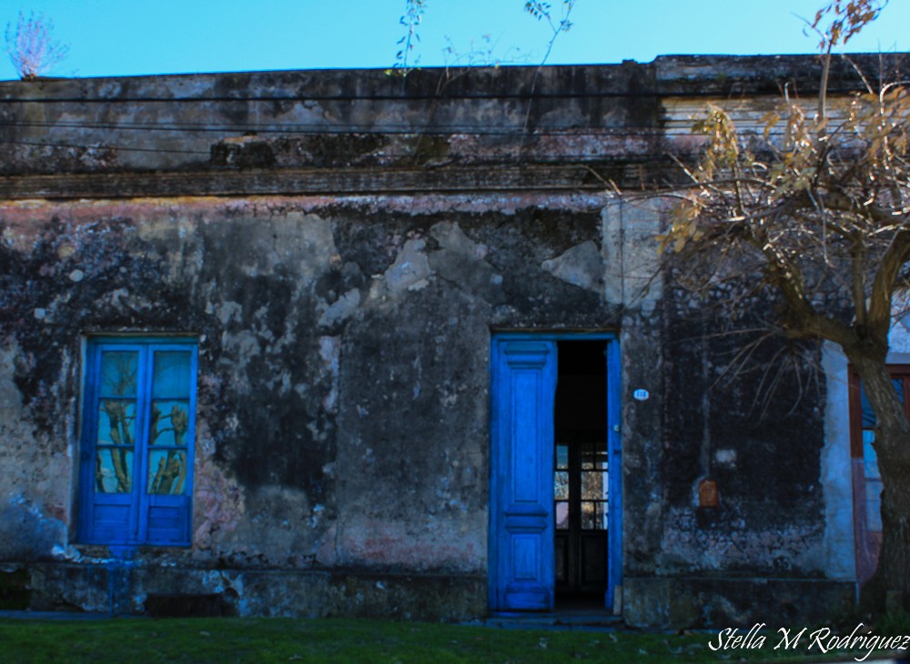 "` La casa de la puerta y la ventana azul `" de Stella Maris Rodriguez