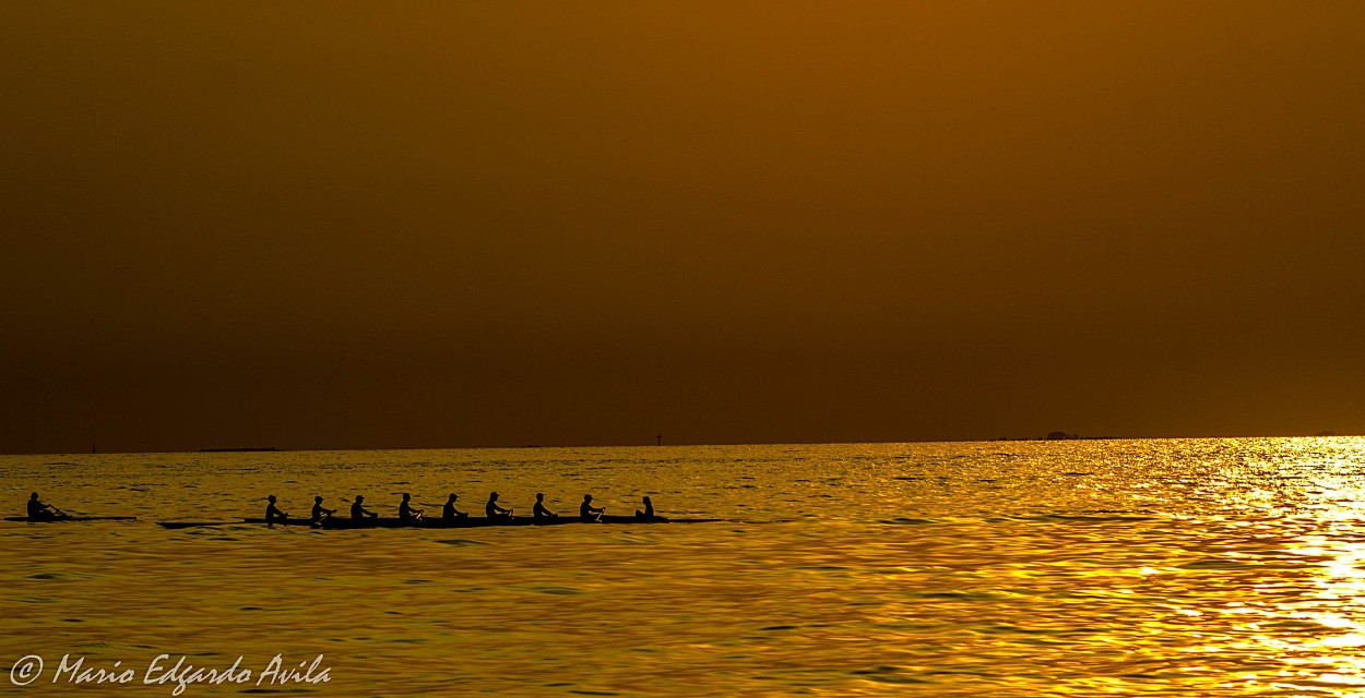 "VOY BUSCANDO EL SOL......." de Mario Edgardo Avila