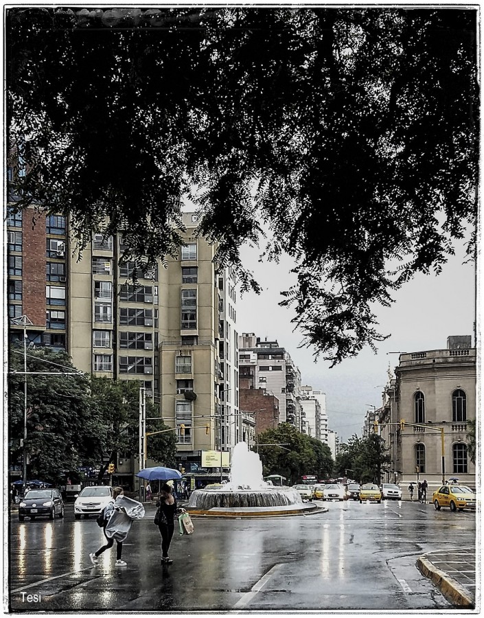 "Lluvia en Crdoba-" de Tesi Salado