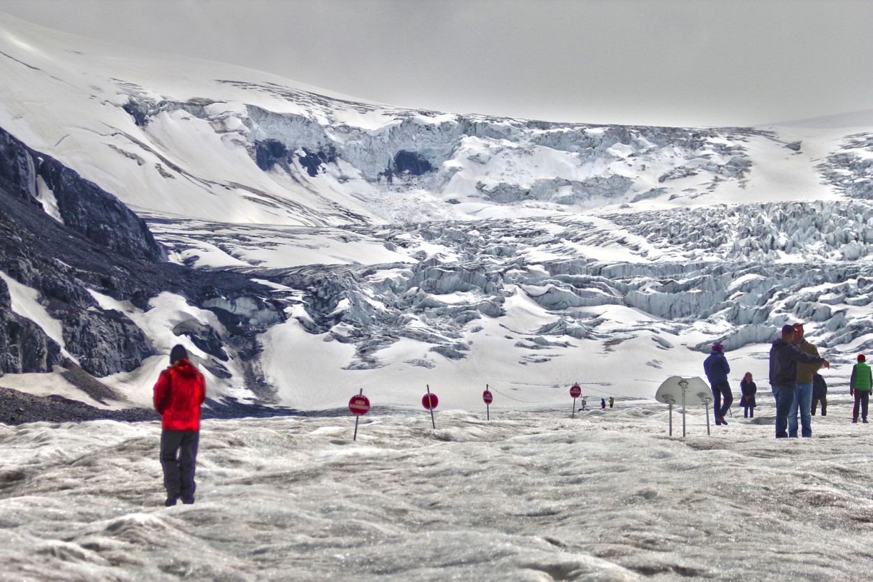 "Caminando sobre el Glaciar" de Marta Dominici