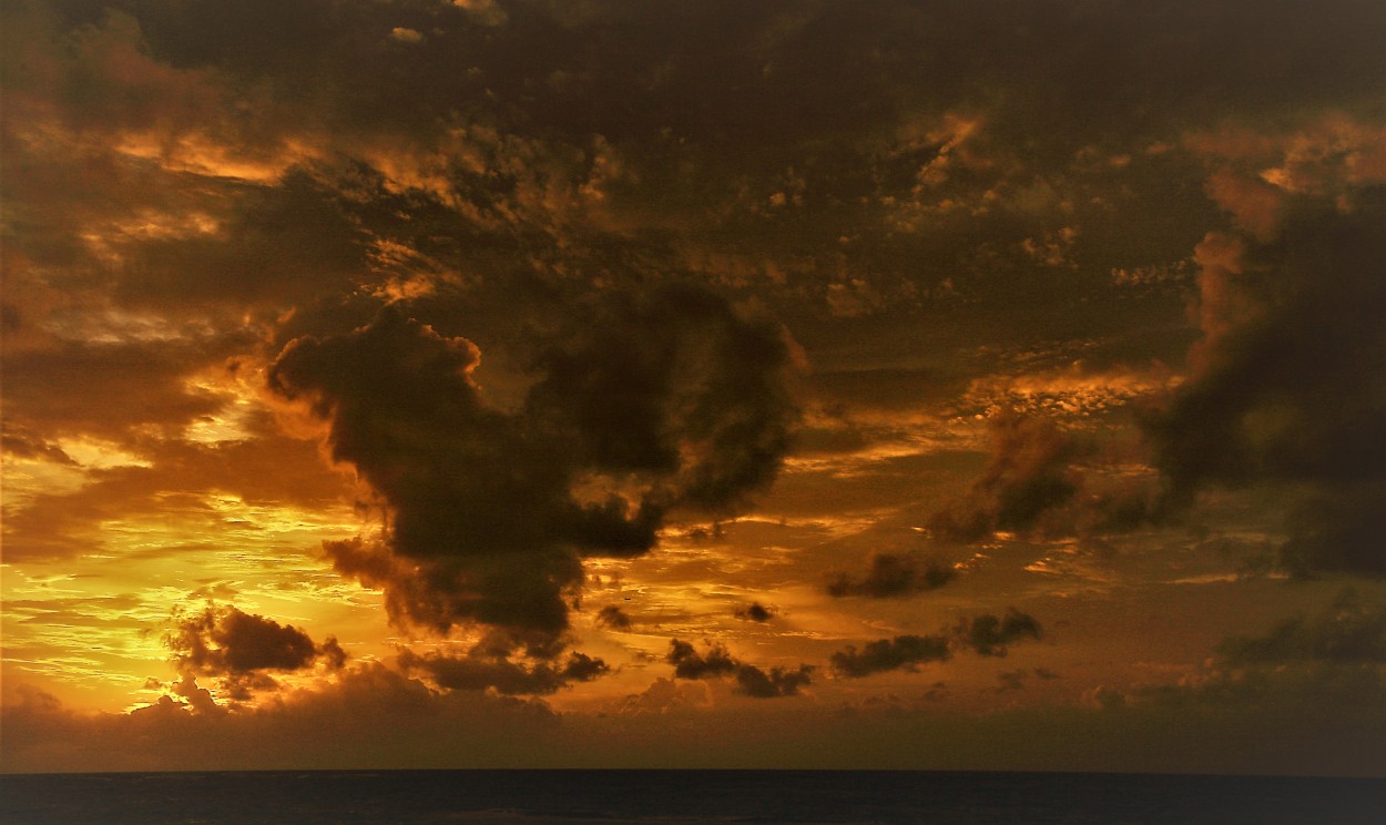 "Cielo Ardiente (Un Gallo en el Cielo?)" de Len Quintanilha