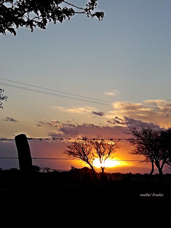 "imponente cielo." de Mabel Frades