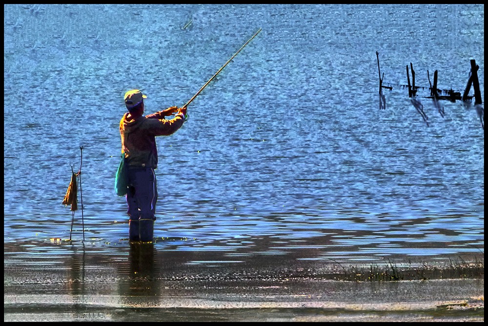 "Pescando esperanzas" de Ruben Perea