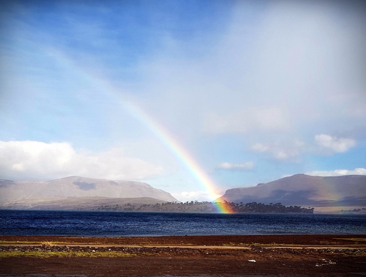 "Doble Arco Iris" de Marta Dominici