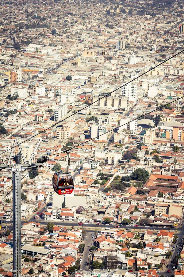 "Desde el cerro San Bernardo, Salta" de Federico Steinmetz