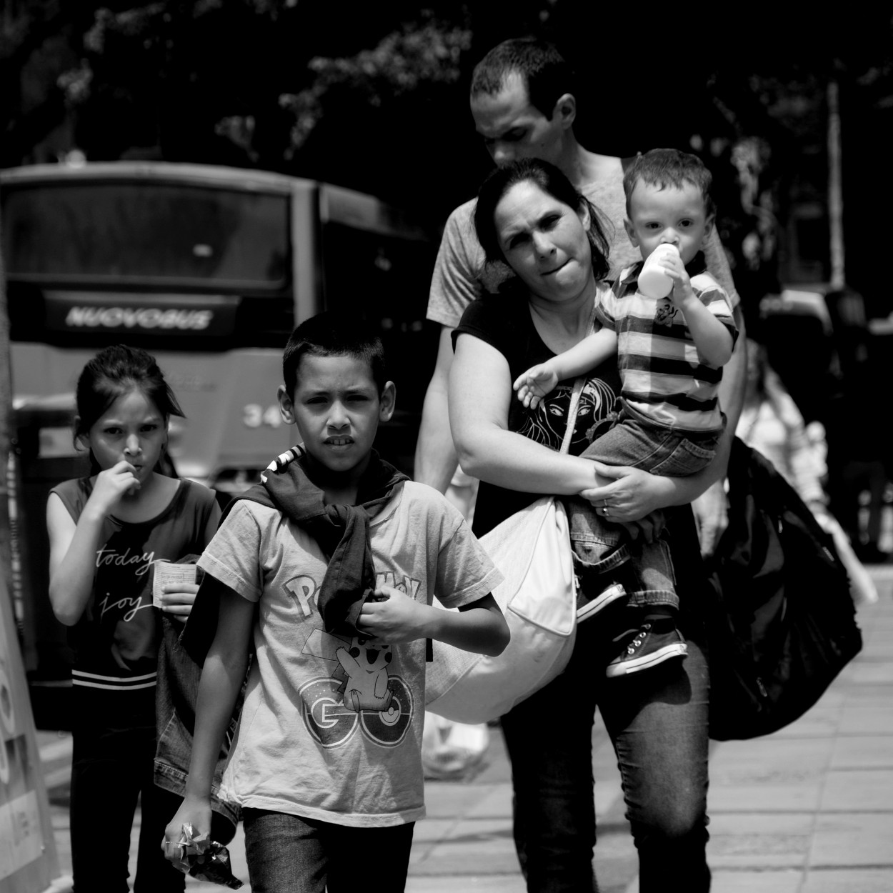 "Familias de mi Ciudad." de Florencia Monti