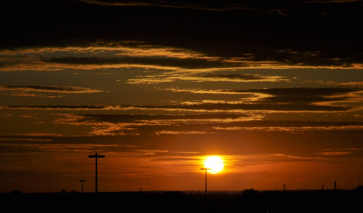 "Ocaso en el campo..." de Maria Isabel Hempe