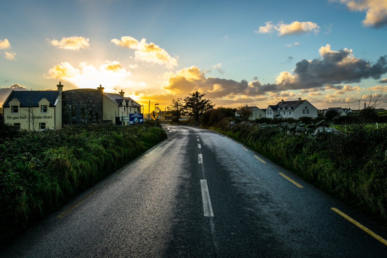 "Atardecer Rural." de Mauricio Rossanigo