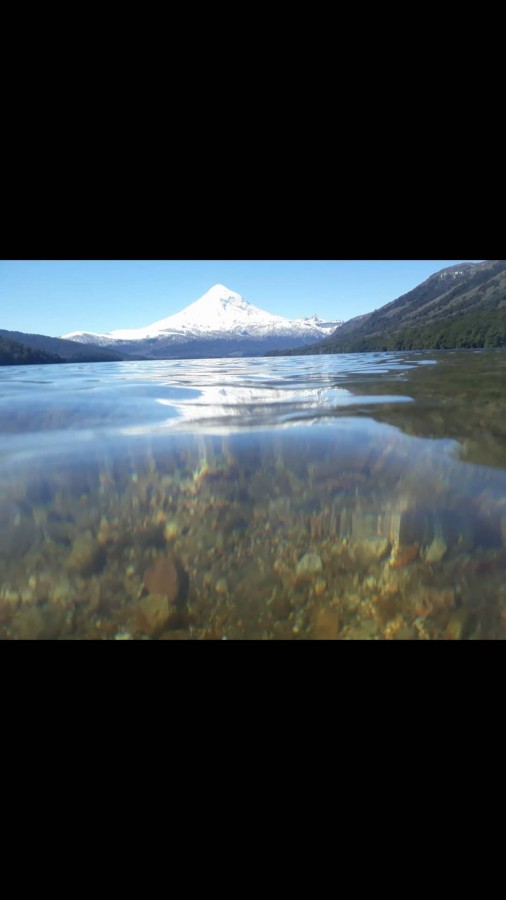 "Volcan lanin" de Barraza Gladys