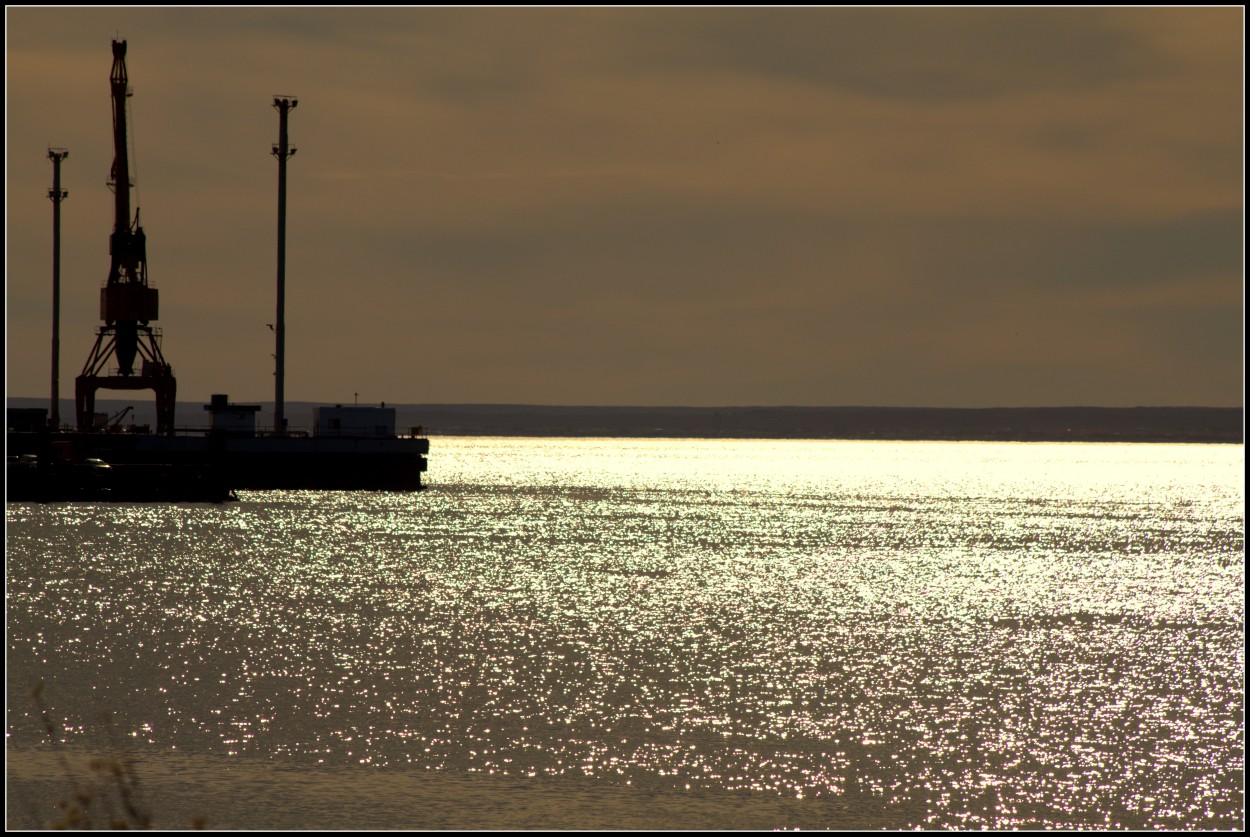 "Atardecer en el golfo" de Ruben Blazquez