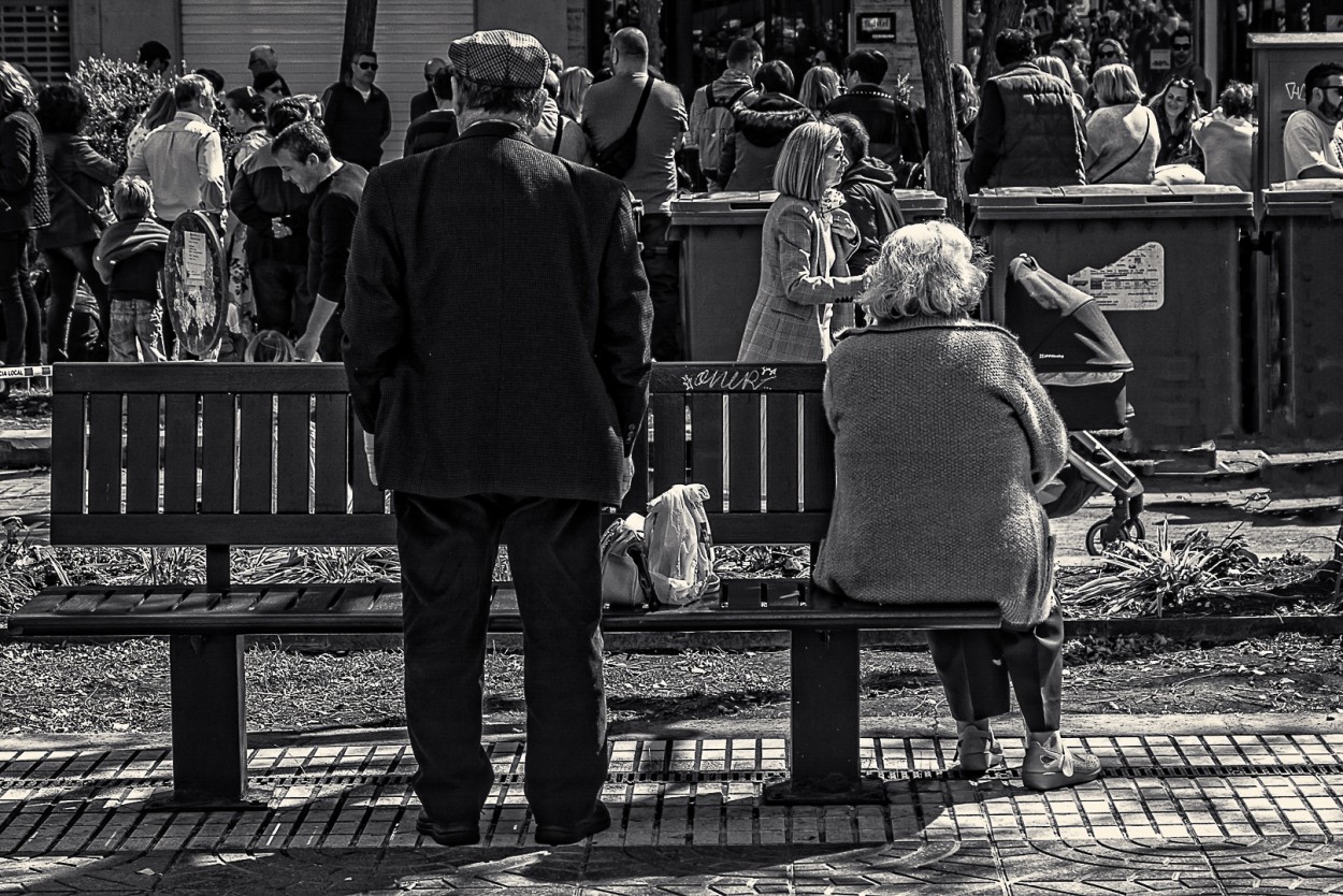 "Observadores" de Juan Beas