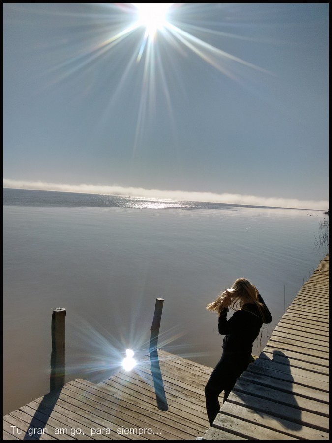 "Arriba de las nubes, siempre brilla el sol..." de Santiago Togno