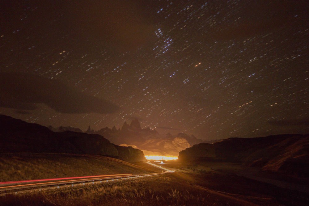 "El Chaltn de noche" de Luis Torres Sal